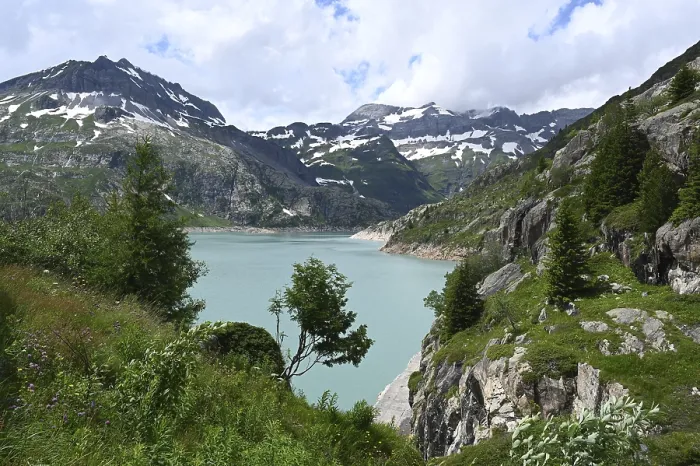 Framed Print : Lac de Barberine Print Framed Print : Lac de Barberine Print