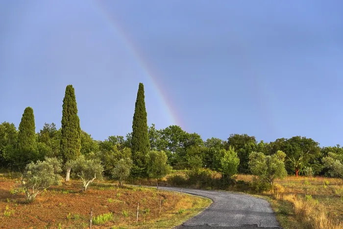 Framed Print : Tuscan Landscape Evening Print Framed Print : Tuscan Landscape Evening Print