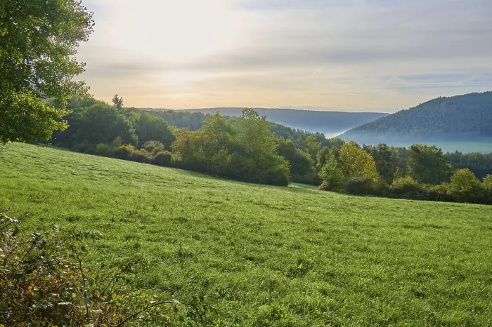 Framed Print : Odenwald Landscape Print, Bavaria, Germany Framed Print : Odenwald Landscape Print, Bavaria, Germany