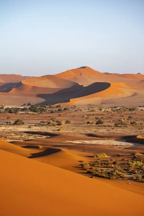 Framed Print : Large Red Sand Dunes Print, Namib Naukluft Park Framed Print : Large Red Sand Dunes Print, Namib Naukluft Park