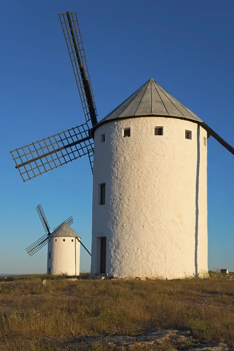 Framed Print : Large Windmill Print, Campo de Criptana, Spain