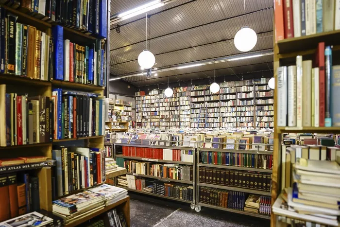 Framed Print : The largest second-hand bookstore in Spain Print, El Siglo Framed Print : The largest second-hand bookstore in Spain Print, El Siglo