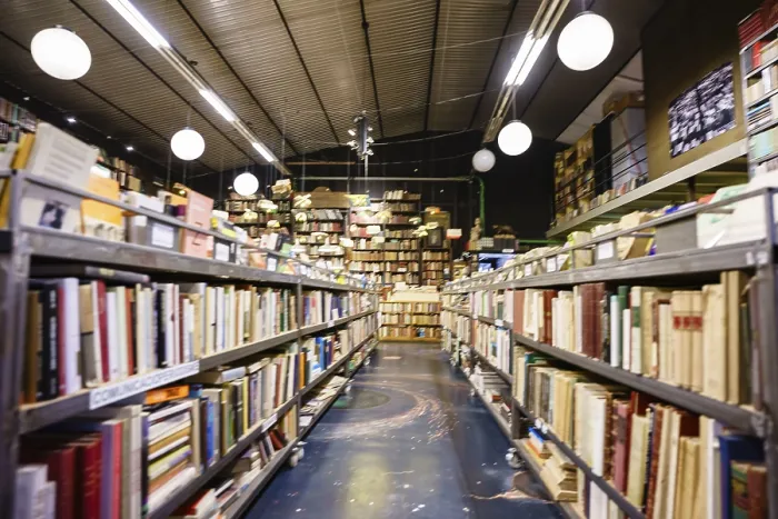 Framed Print : The largest second-hand bookstore in Spain Print Framed Print : The largest second-hand bookstore in Spain Print