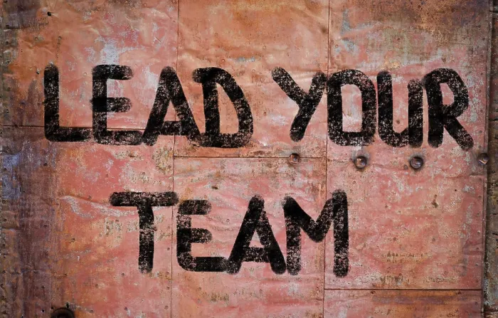 Framed Print : Lead Your Team Print Concept Framed Print : Lead Your Team Print Concept