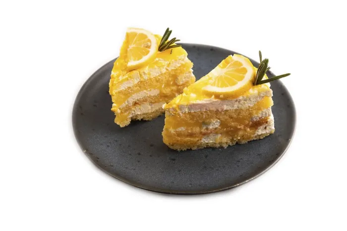 Framed Print : Lemon Cake Print - Side View Close Up Framed Print : Lemon Cake Print - Side View Close Up