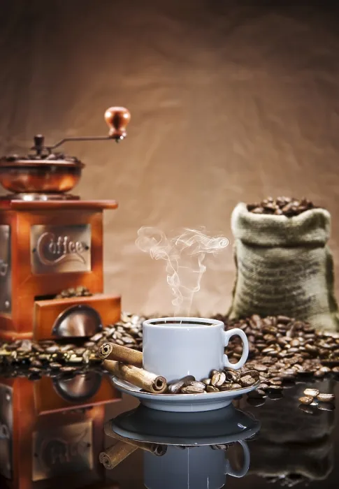 Framed Print : Still Life with Coffee Print Framed Print : Still Life with Coffee Print