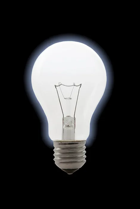 Framed Print : Light Bulb Print Framed Print : Light Bulb Print