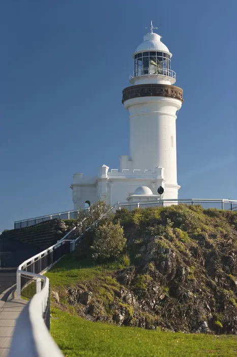 Framed Print : Byron Bay Lighthouse Print, Coastal Architecture Framed Print : Byron Bay Lighthouse Print, Coastal Architecture