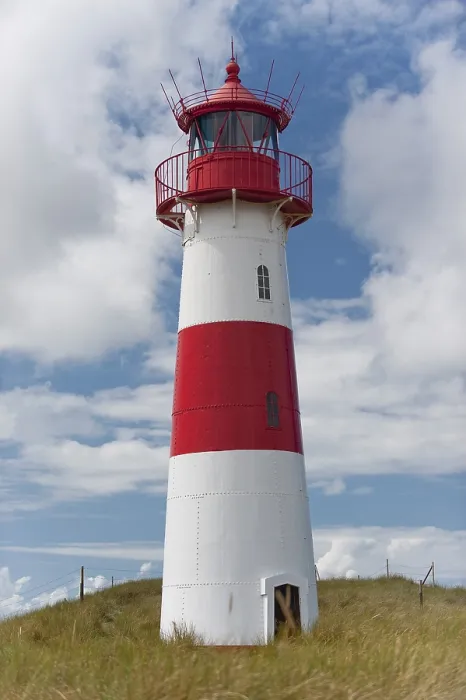 Framed Print : Ellenbogen Lighthouse Print, Sylt Island, Germany Framed Print : Ellenbogen Lighthouse Print, Sylt Island, Germany