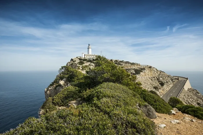 Framed Print : Lighthouse Print, Cap Formentor, Majorca, Spain Framed Print : Lighthouse Print, Cap Formentor, Majorca, Spain