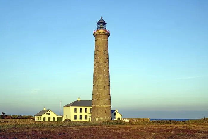 Framed Print : Skagen Lighthouse Evening Print, Denmark Framed Print : Skagen Lighthouse Evening Print, Denmark
