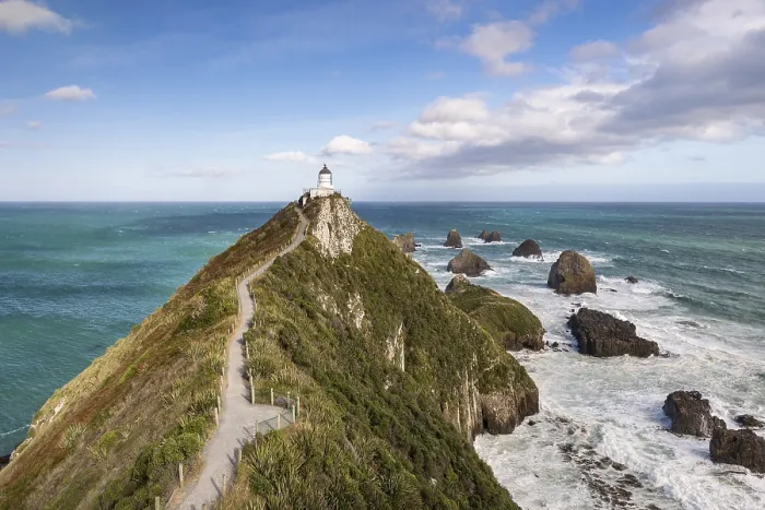Framed Print : Lighthouse at Nugget Point, Catlins Print Framed Print : Lighthouse at Nugget Point, Catlins Print