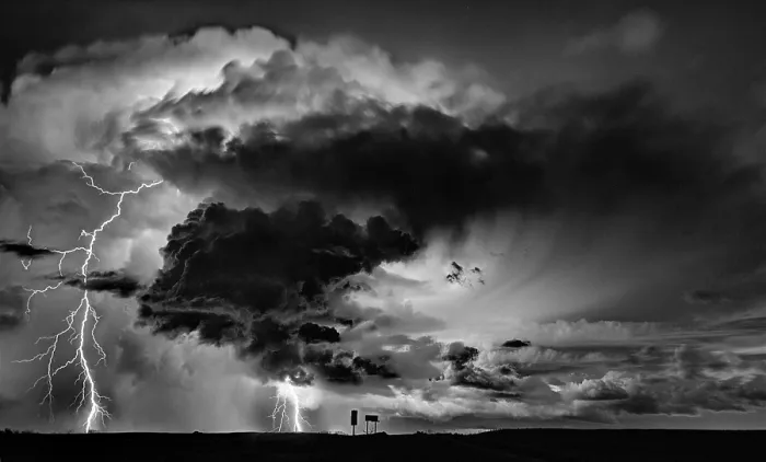 Framed Print : Lightning Storm Clouds Print, Saskatchewan Summer Sky Framed Print : Lightning Storm Clouds Print, Saskatchewan Summer Sky