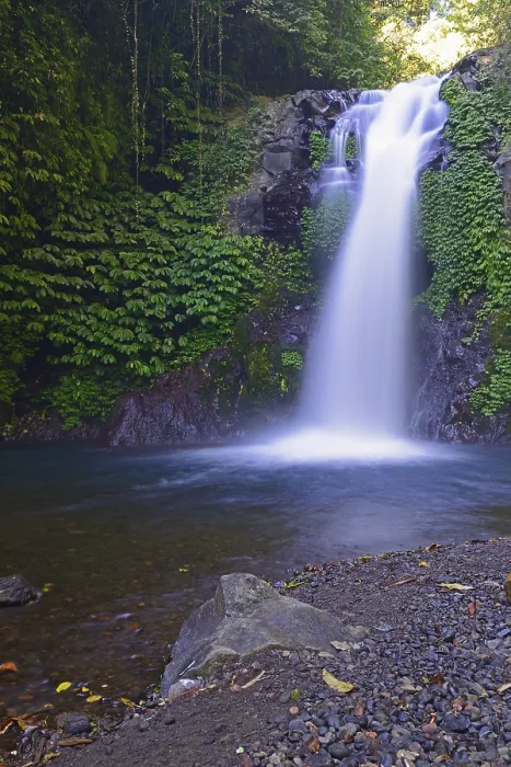 Framed Print : Little Gitgit Waterfall Print, Central Bali, Indonesia Framed Print : Little Gitgit Waterfall Print, Central Bali, Indonesia