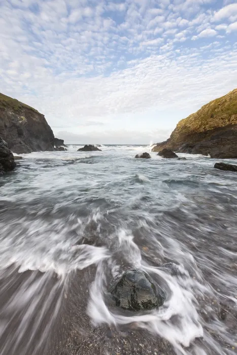 Framed Print : Lizard Cove Print - Cornwall Coastline Framed Print : Lizard Cove Print - Cornwall Coastline
