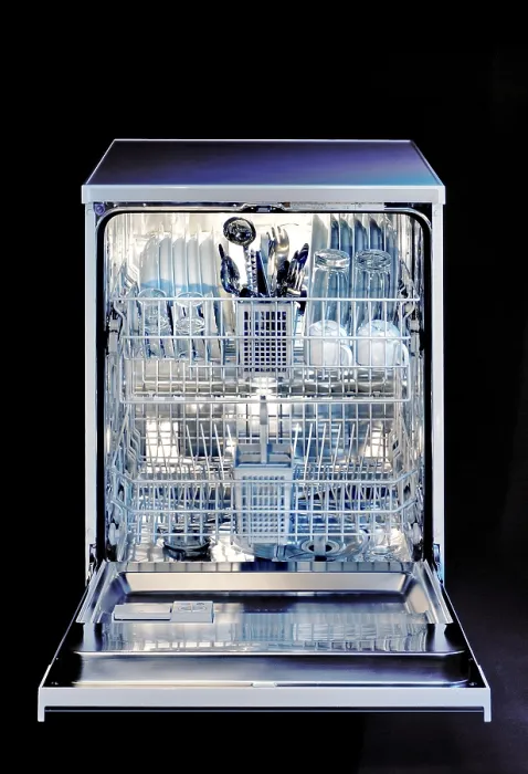 Framed Print : Loaden Automatic Dishwasher Print Framed Print : Loaden Automatic Dishwasher Print