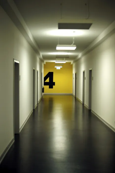 Framed Print : Long Floor Corridor Print Framed Print : Long Floor Corridor Print