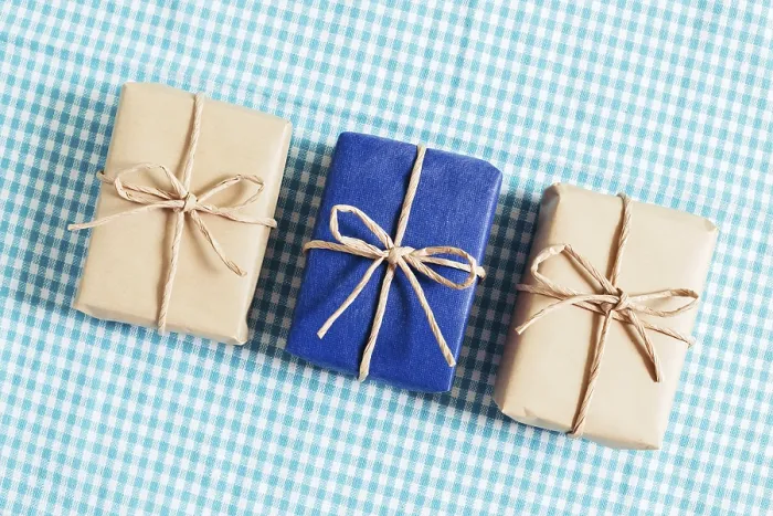 Framed Print : Blue Background Gift Boxes Print Framed Print : Blue Background Gift Boxes Print