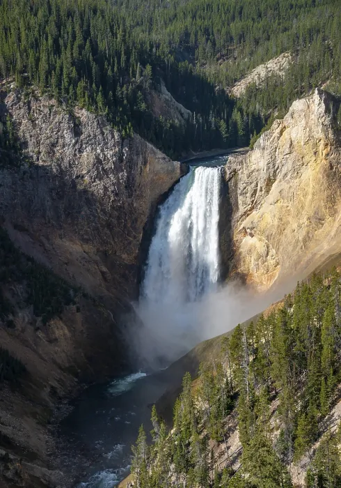 Framed Print : Lower Falls Print, Yellowstone National Park Framed Print : Lower Falls Print, Yellowstone National Park