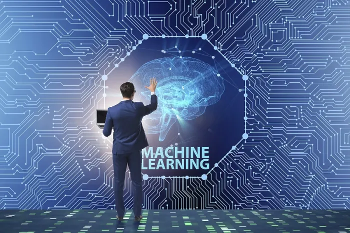 Framed Print : Machine Learning Concept Print