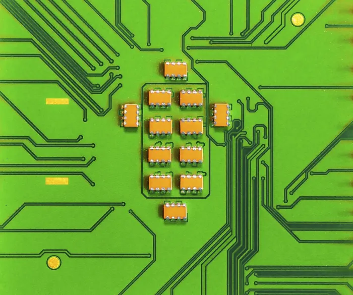 Framed Print : Macro Close-up Print of PC Processor Circuit Board Framed Print : Macro Close-up Print of PC Processor Circuit Board