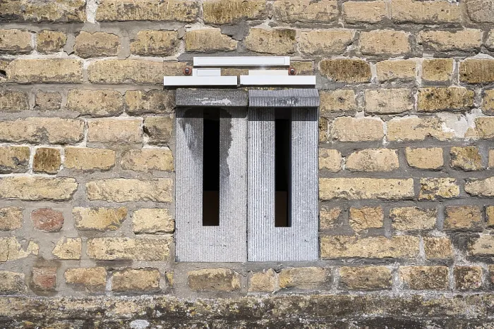 Framed Print : Brick Wall Mailbox Print Framed Print : Brick Wall Mailbox Print