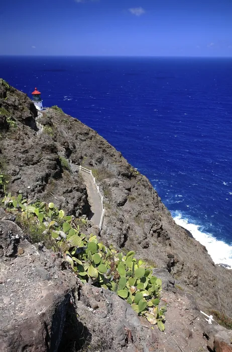 Framed Print : Makapu'u Point Lighthouse Print, O'ahu Island, Hawaii Framed Print : Makapu'u Point Lighthouse Print, O'ahu Island, Hawaii
