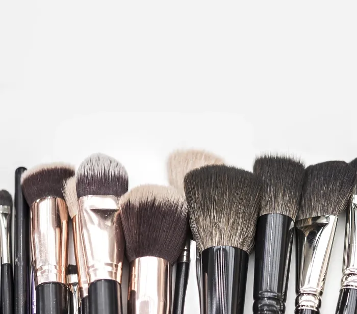 Framed Print : Makeup Brushes Print Framed Print : Makeup Brushes Print
