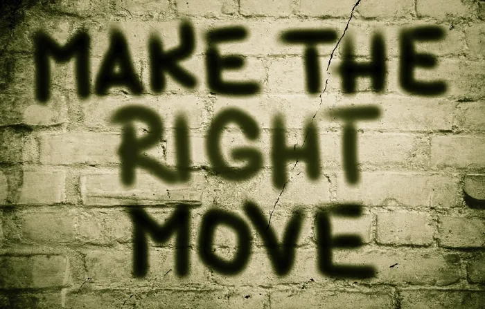 Framed Print : Make The Right Move Print Concept Framed Print : Make The Right Move Print Concept