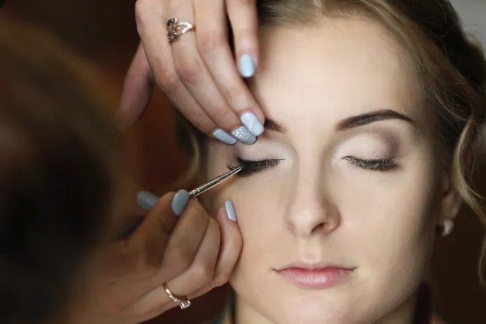 Framed Print : Make-up Artist at Work Print Framed Print : Make-up Artist at Work Print