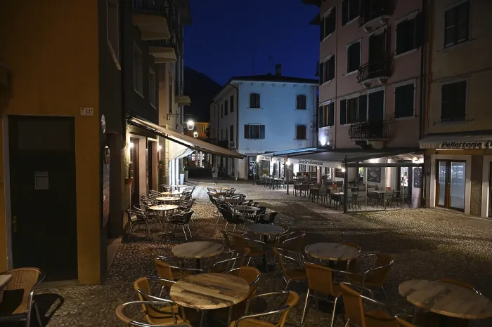 Framed Print : Malcesine Evening Print Framed Print : Malcesine Evening Print