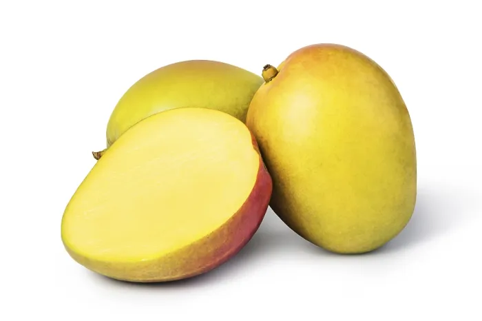 Framed Print : Mango Print on White Background Framed Print : Mango Print on White Background