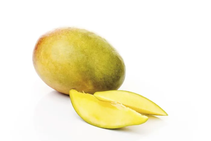 Framed Print : Mango with Slices Print Framed Print : Mango with Slices Print