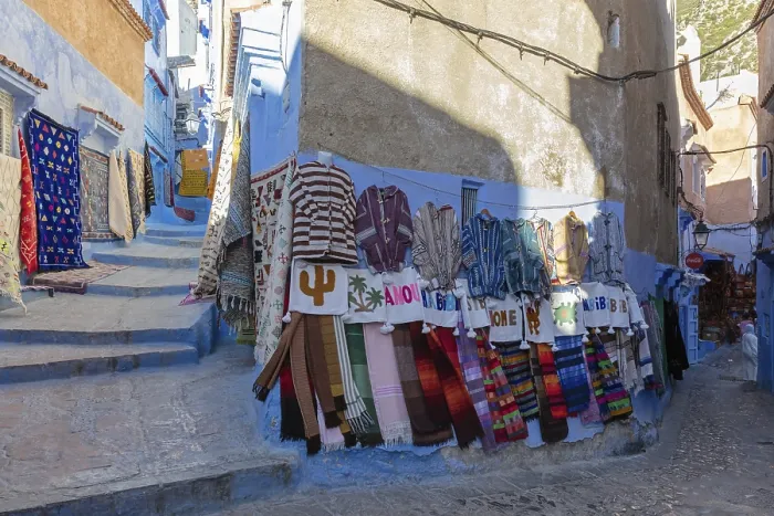Framed Print : Chefchaouen Morocco Print Framed Print : Chefchaouen Morocco Print