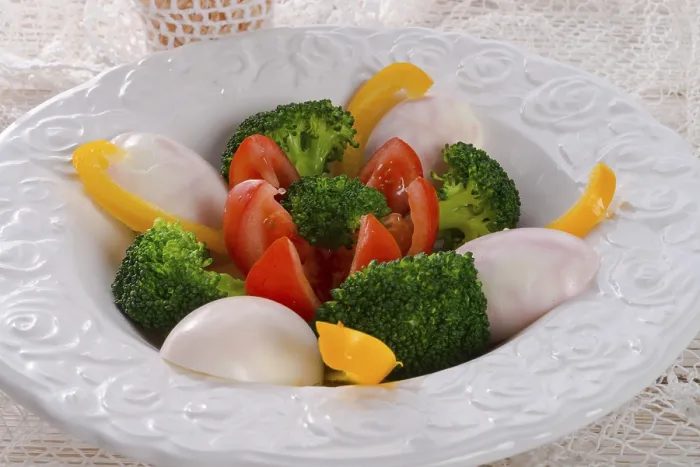 Framed Print : Marbled Eggs with Vegetables Print Framed Print : Marbled Eggs with Vegetables Print