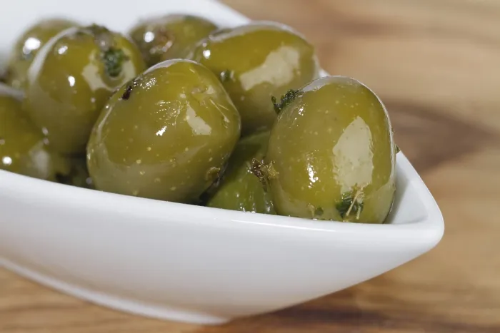 Framed Print : Marinated Olives Print