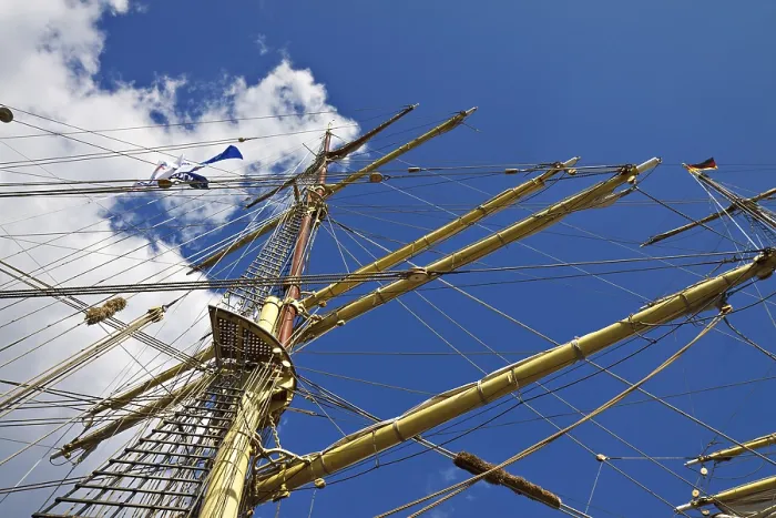 Framed Print : The Mast of a Sailing Ship Print Framed Print : The Mast of a Sailing Ship Print