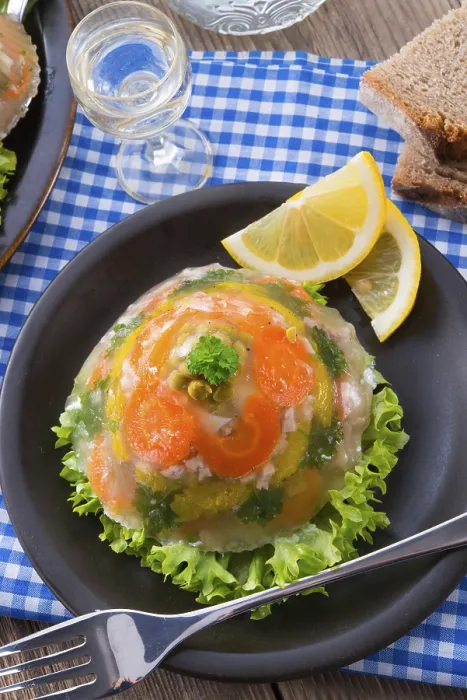 Framed Print : Meat Aspic Print Framed Print : Meat Aspic Print