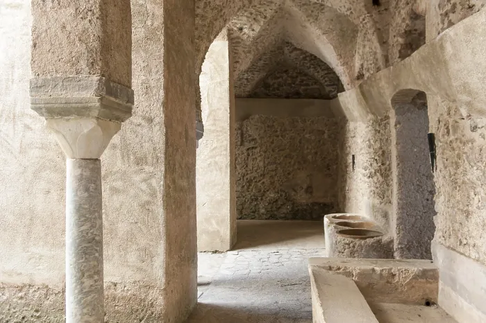 Framed Print : Medieval Vault Print, Villa Rufolo, Ravello, Italy Framed Print : Medieval Vault Print, Villa Rufolo, Ravello, Italy