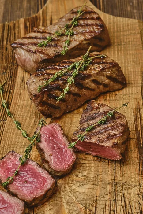 Framed Print : Medium Rare Roasted Beef Steak Print Framed Print : Medium Rare Roasted Beef Steak Print