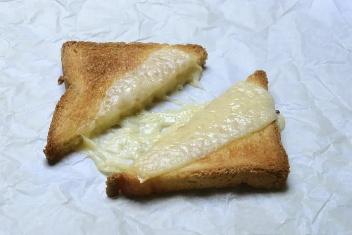 Framed Print : Melted Processed Cheese with Toast Print Framed Print : Melted Processed Cheese with Toast Print