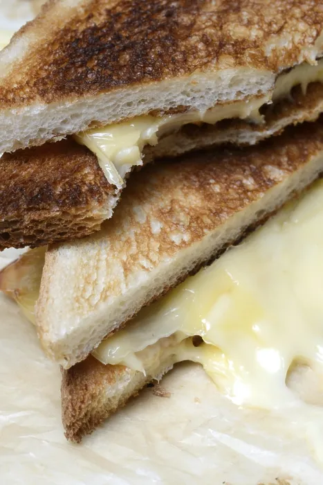 Framed Print : Melted Processed Cheese with Toast Print Framed Print : Melted Processed Cheese with Toast Print