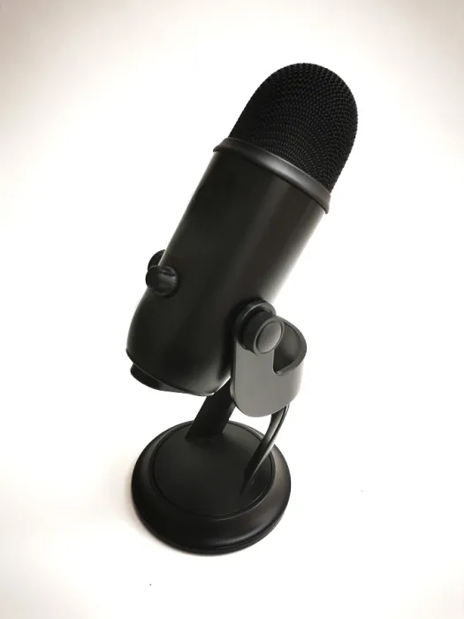 Framed Print : Microphone Print: Close-up of a Microphone Framed Print : Microphone Print: Close-up of a Microphone
