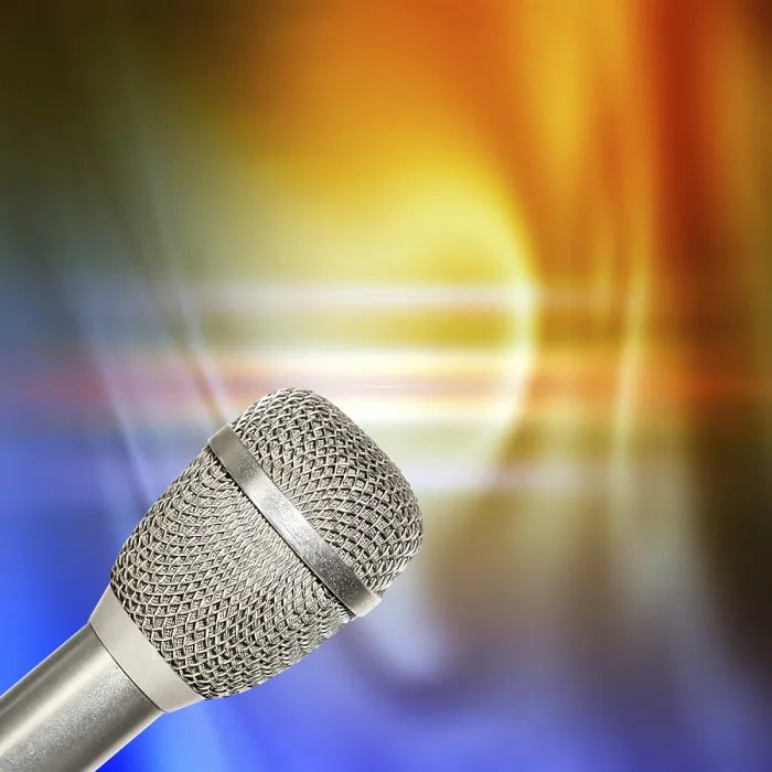 Framed Print : Microphone Print - Close-up of a Microphone Framed Print : Microphone Print - Close-up of a Microphone