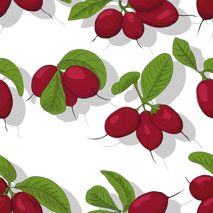 Framed Print : Miracle Fruits Repeating Pattern Print Framed Print : Miracle Fruits Repeating Pattern Print