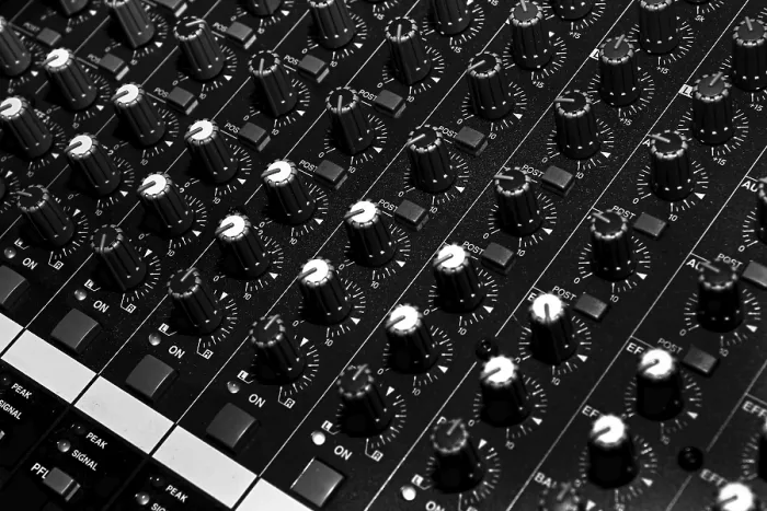 Framed Print : Mixing Console Print - Professional Audio Equipment Framed Print : Mixing Console Print - Professional Audio Equipment