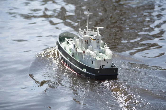 Framed Print : Model Ship Print