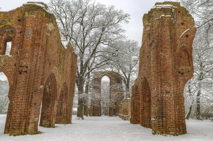 Framed Print : Monastery Ruins Print Framed Print : Monastery Ruins Print