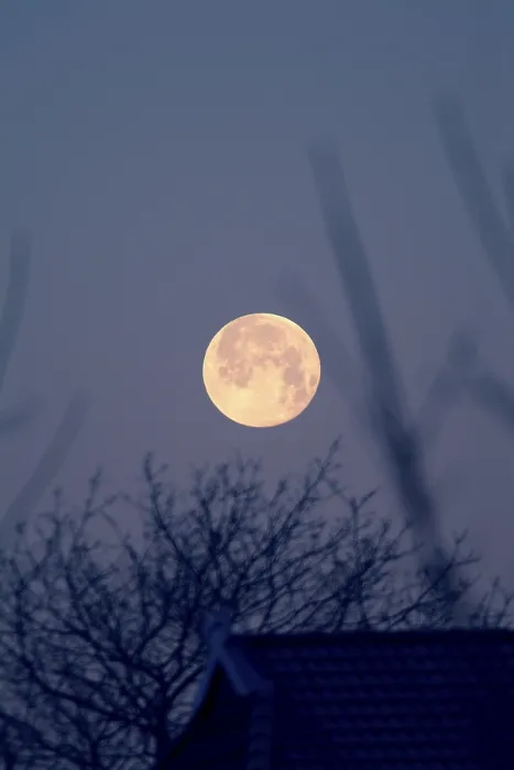 Framed Print : Full Moon Print by ImageBROKER
