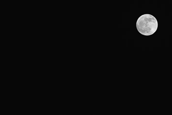 Framed Print : Moon Against a Dark Sky Print Framed Print : Moon Against a Dark Sky Print